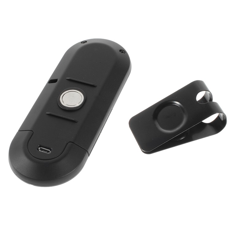 Blue Portable Sunvisor Bluetooth Speakerphone Hands-free Car Kit for iPhone iPad Samsung Sony LG-4
