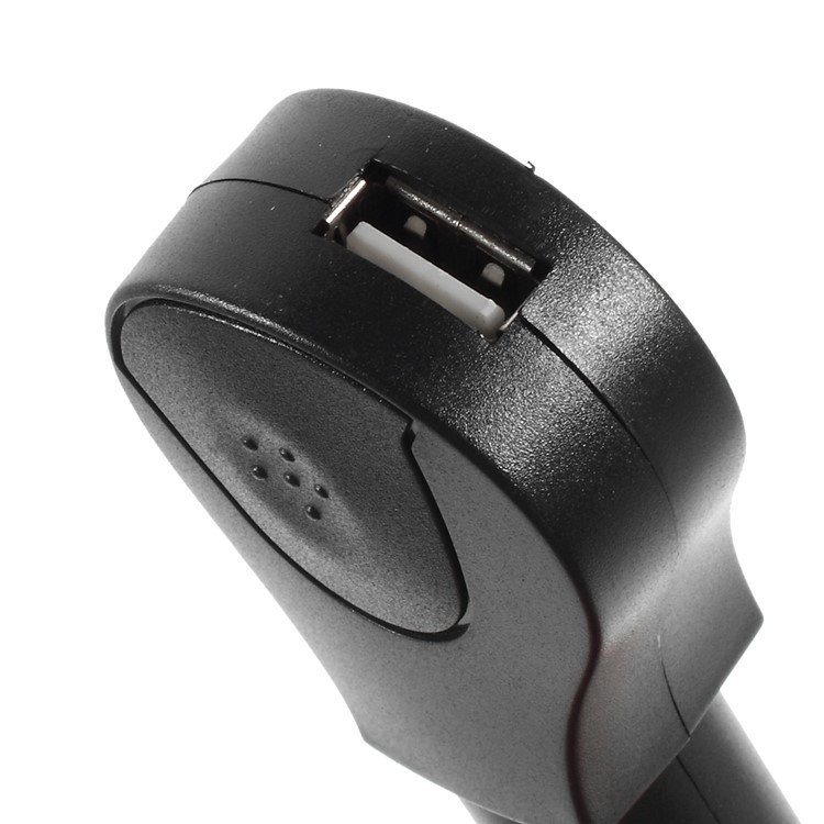 Blue Portable Sunvisor Bluetooth Speakerphone Hands-free Car Kit for iPhone iPad Samsung Sony LG-8