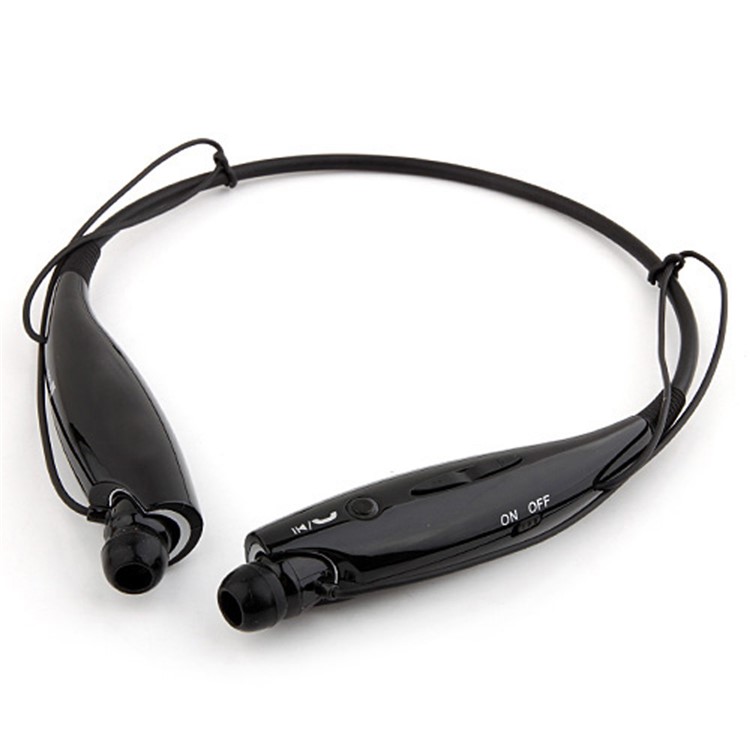 HV-800 Wireless Bluetooth Music Sports Stereo Headset Headphone Vibration Alert on Call - Black-2
