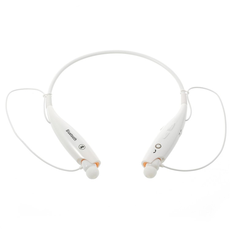 HV-800 Wireless Bluetooth Music Sports Stereo Headset Headphone Vibration Alert on Call - White-2