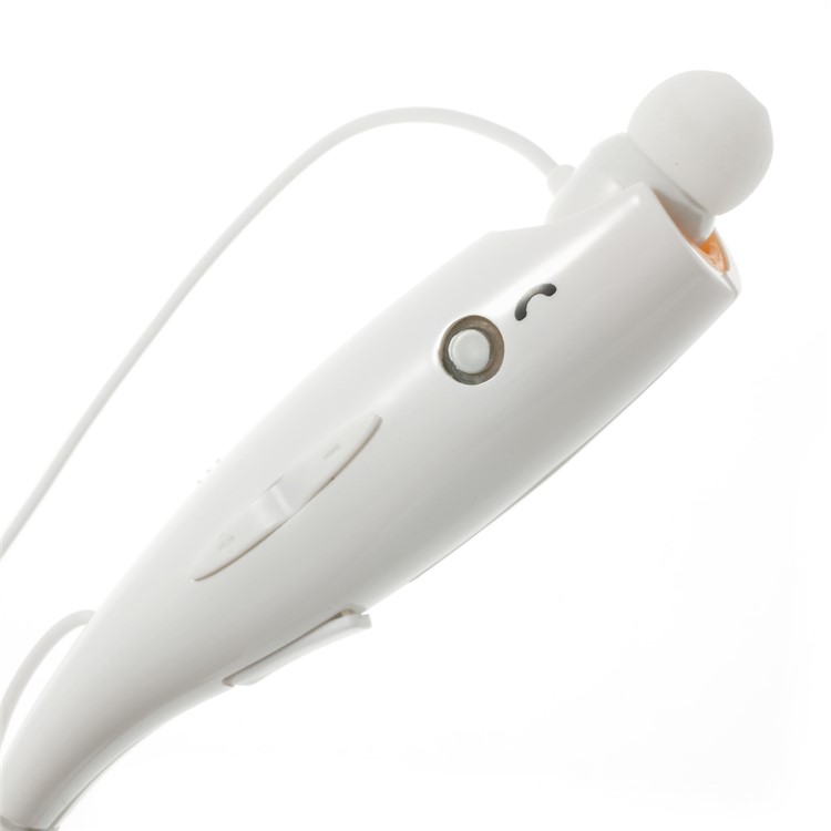 HV-800 Wireless Bluetooth Music Sports Stereo Headset Headphone Vibration Alert on Call - White-6