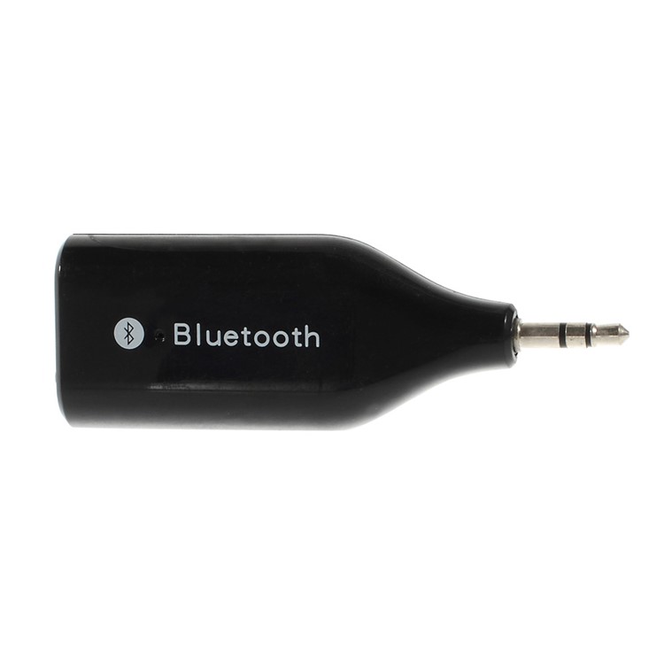 BM-E6 Mini 3.5mm Plug Bluetooth 3.0 Receiver Adapter Dongle w/ Microphone - Black-2