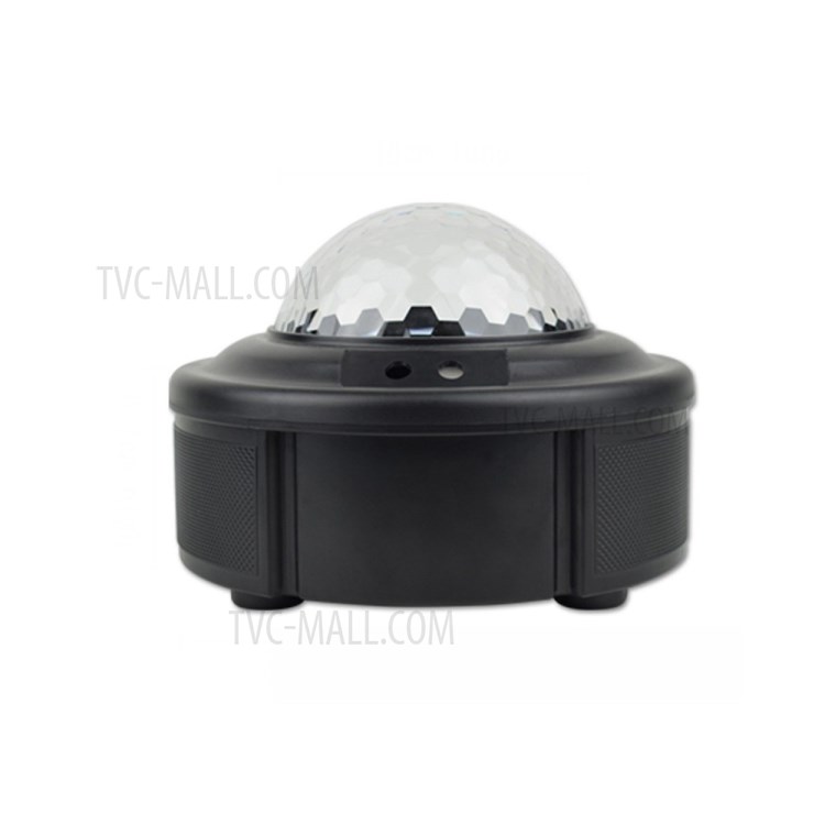 RGB Disco Stage Light Ball Party Club DJ KTV Home Magic Lamp 90 Patterns - Black/AU Plug