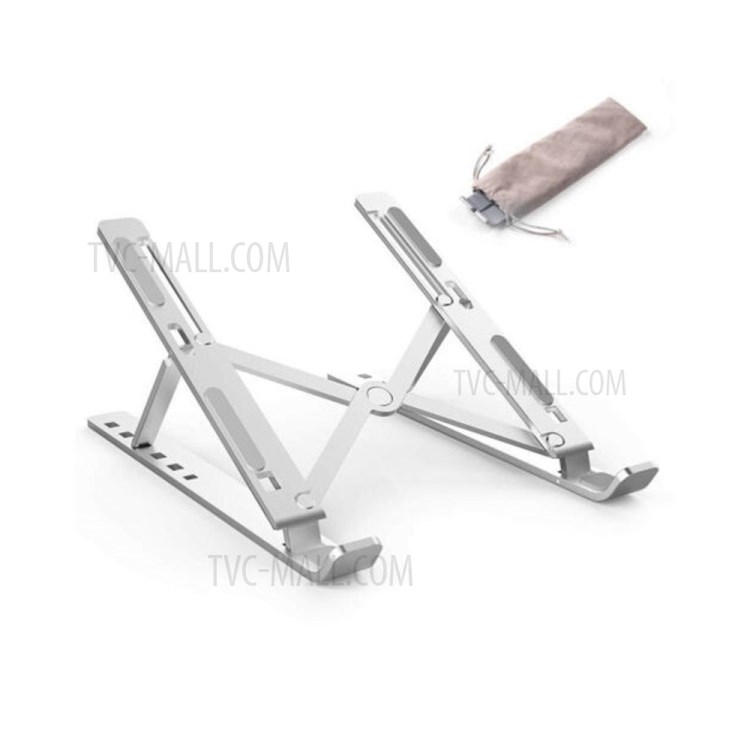 6-level Adjustable Aluminum Alloy Folding Laptop Bracket-1