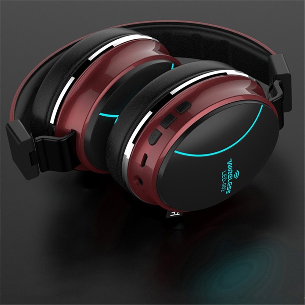 Wholesale LED002 Bluetooth Wireless Headphone Earphone Foldable