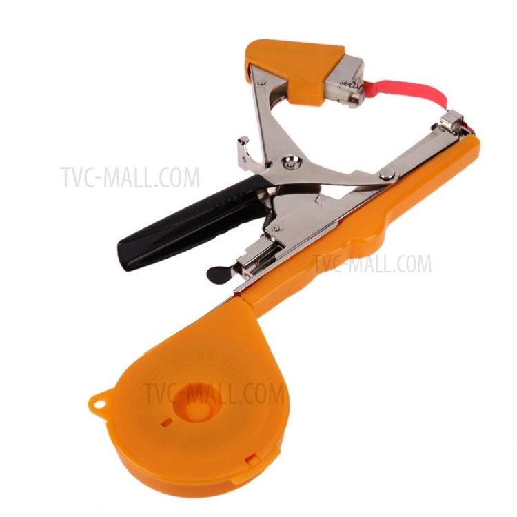 Flower Vegetable Hand Tying Binding Machine Garden Tapetool Tapener - Yellow