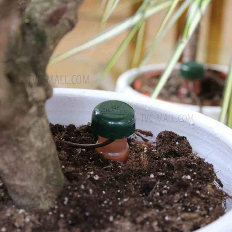 4Pcs Plant Self Watering Stake Automatic Spike Cone Design Irrigation System-2