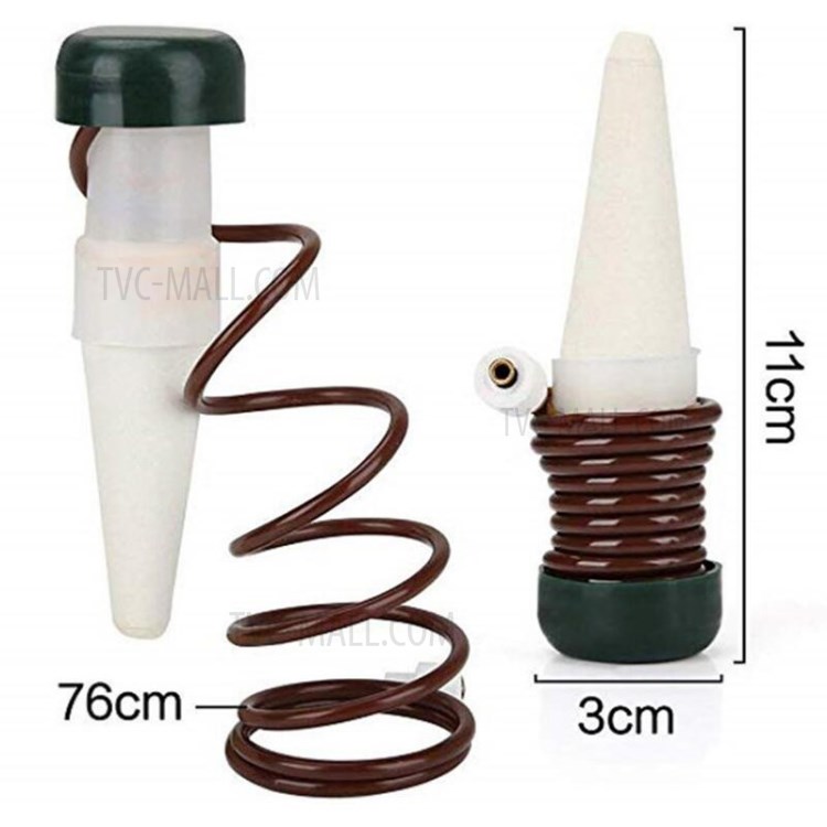 4Pcs Plant Self Watering Stake Automatic Spike Cone Design Irrigation System-4