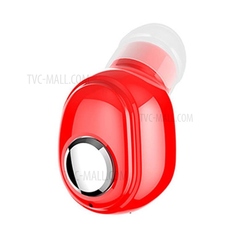 L15 Mini Wireless Bluetooth 5.0 Headset Ultra Small In-Ear Headphones - Red