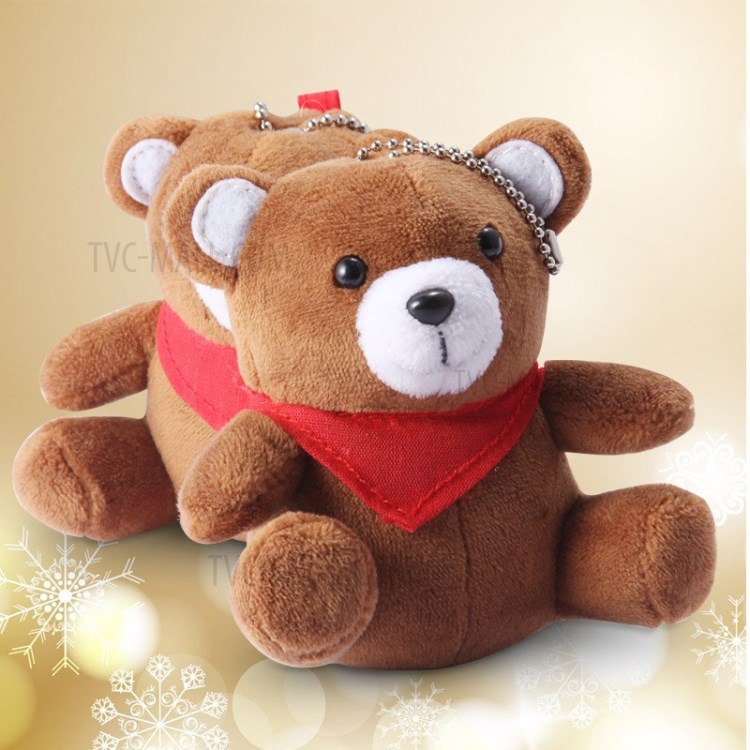 Teddy Bear Toy Girls Women Self-defense Alarm Pendant Plush Doll-8