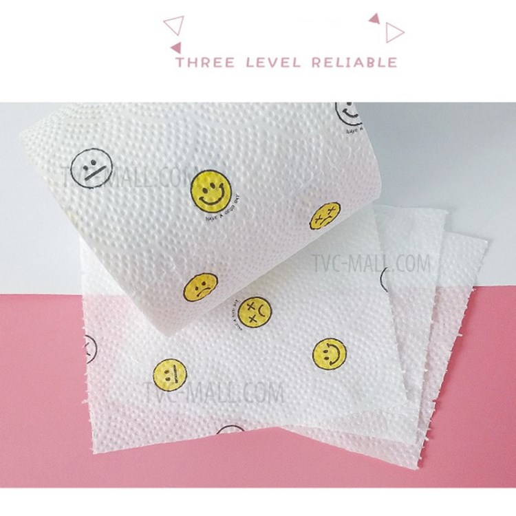 6 Rollen / Set Farbe Bedrucktes Toilettenpapier Bad Toilettenpapier-8