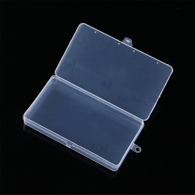 Dust-proof Clear Plastic Case Mask Storage Box Portable Decoration Stationery Box-3