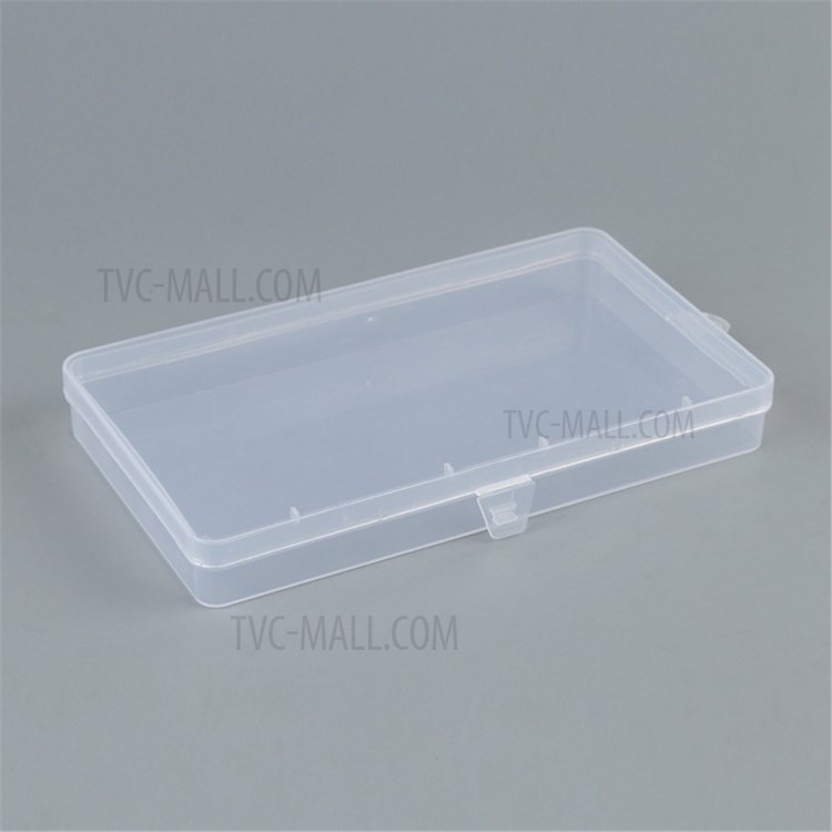 Dust-proof Clear Plastic Case Mask Storage Box Portable Decoration Stationery Box-5