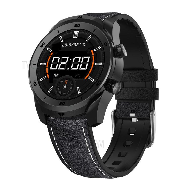 DT79 ECG Bluetooth Screen Touch IP68 Waterproof Smart Smart Watch - Black