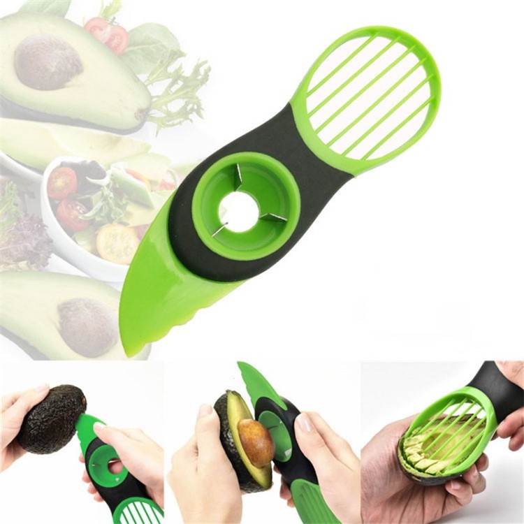 Avocado Slicer Shea Corer Butter Fruit Peeler Cutter Pulp Separator-11