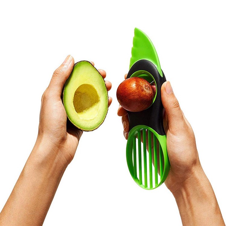 Avocado Slicer Shea Corer Butter Fruit Peeler Cutter Pulp Separator-6