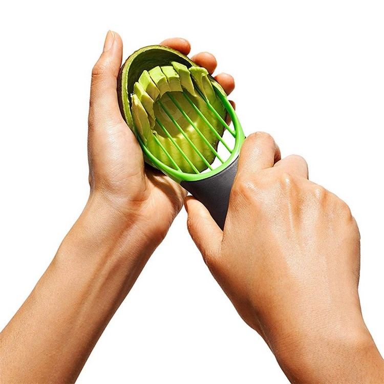 Avocado Slicer Shea Corer Butter Fruit Peeler Cutter Pulp Separator-7