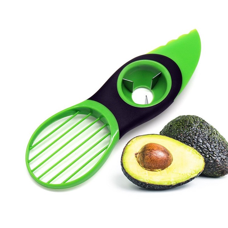 Avocado Slicer Shea Corer Butter Fruit Peeler Cutter Pulp Separator-8