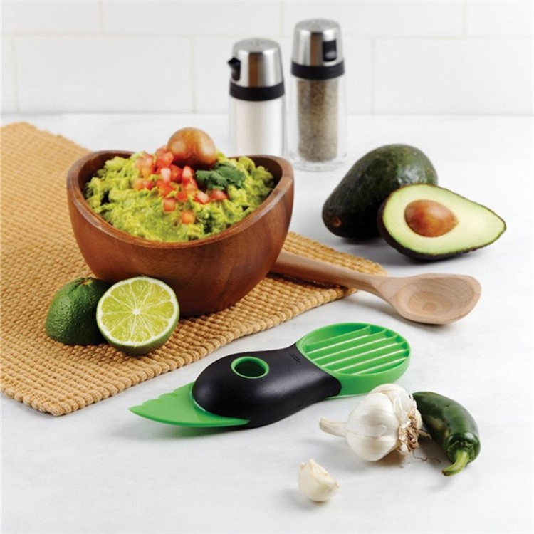 Avocado Slicer Shea Corer Butter Fruit Peeler Cutter Pulp Separator-9