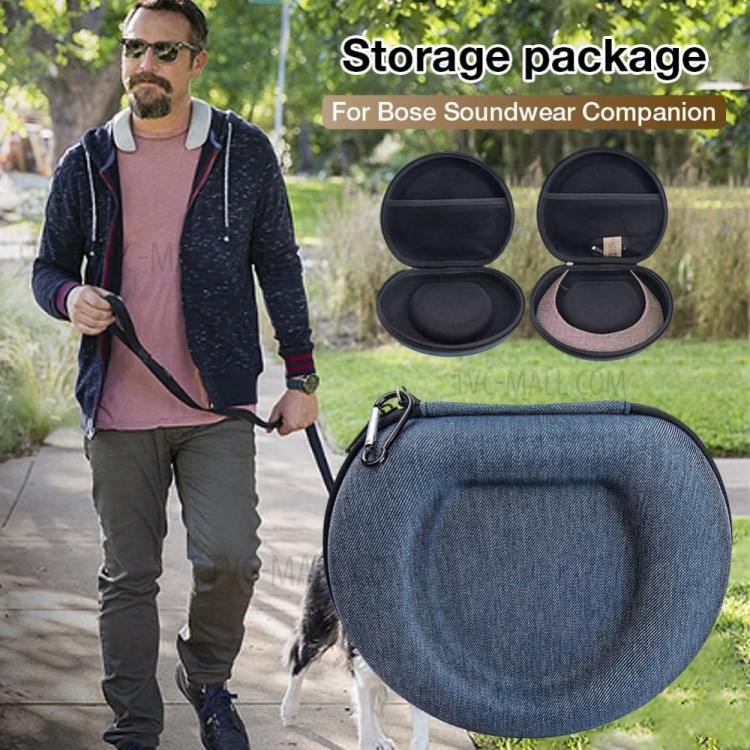 Funda Protectora De La Bolsa De Almacenamiento A Prueba De Golpes Para Soundwear Bose Auriculares Altavoz Compañero-4