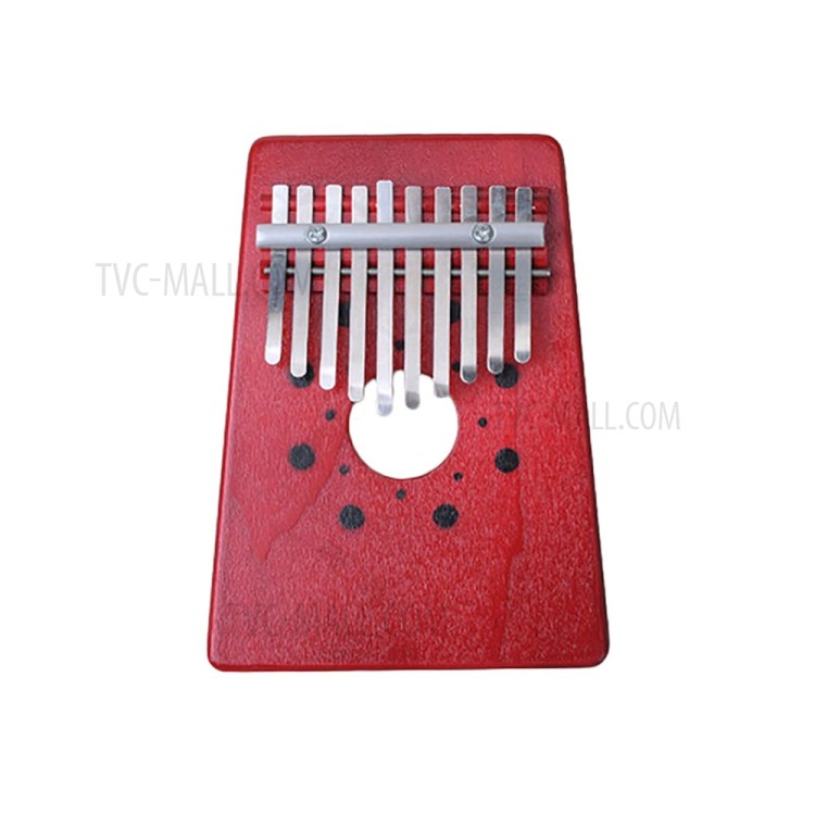 10-Key Kalimba Thumb Piano Pine Body Education Toy for Adult Kids-6