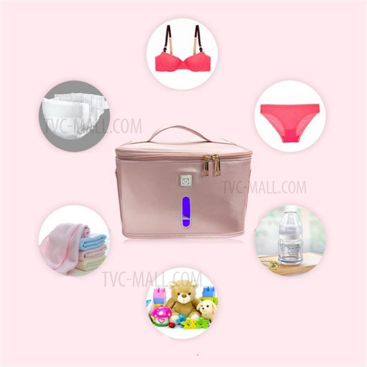 Disinfection Bag LED UV Light Odor Removal Antibacterial Sterilizer Storage Box-5