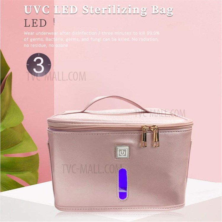 Disinfection Bag LED UV Light Odor Removal Antibacterial Sterilizer Storage Box-6