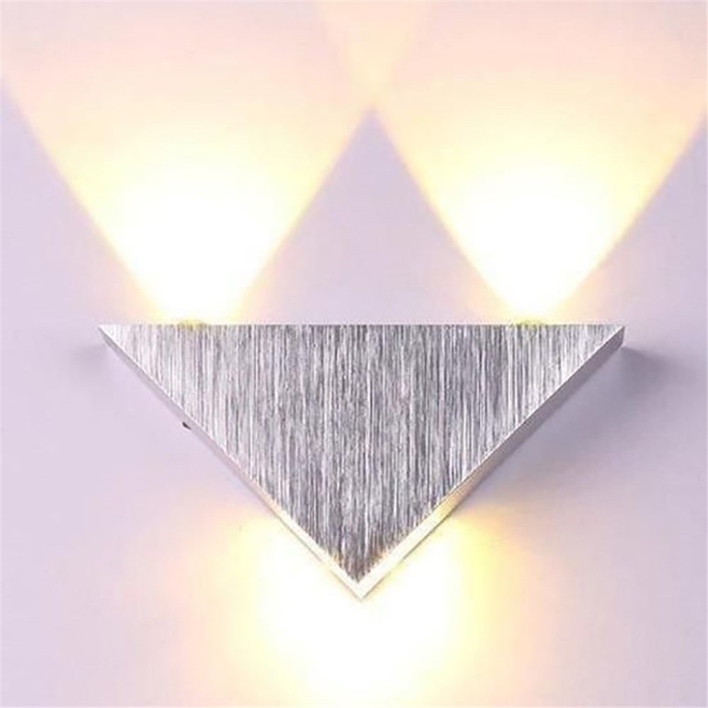 LED Wall Lamp 3W Modern Triangle Wall Light Corridor for Bedroom Home Lighting-4