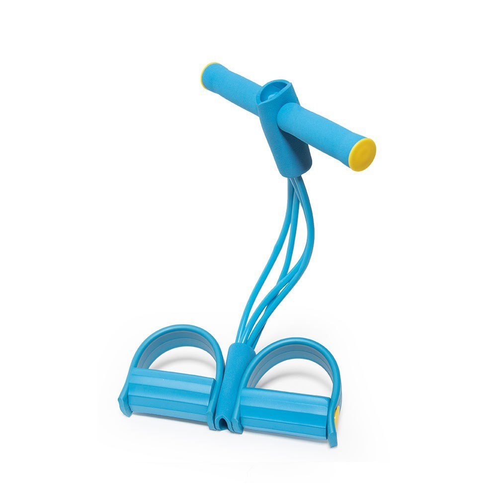 Yoga Puller Pedal Fitness Equipment Yoga Training Tools Fitness Resistance Band Set - Blue