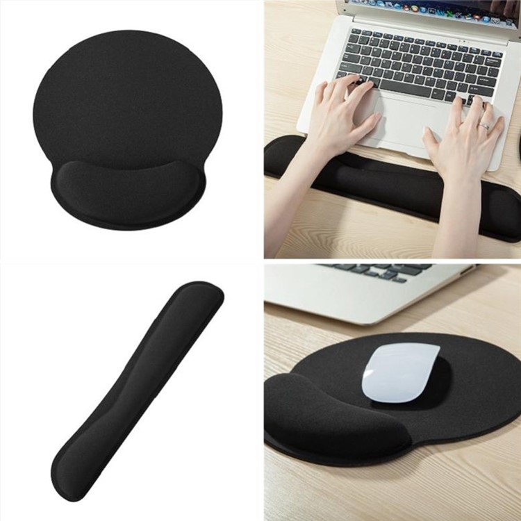 Confortável Digitando Teclado Tapete Mouse Pad Mesa Mesa Playmat