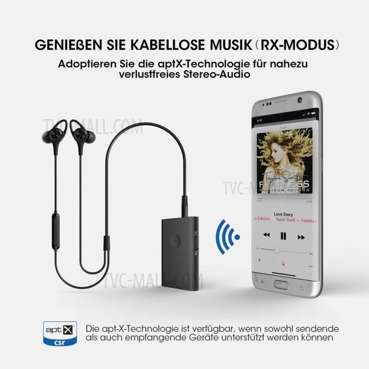 4810C Ordinateur TV Émetteur Audio Bluetooth Et Le Récepteur 2 En - Une Carte Sans Fil-9