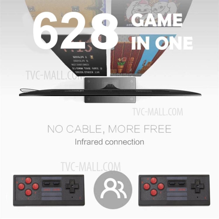 Mini HDMI 4K TV Game Retro Console Wireless Gamepad Classic Game Y2 HD-2