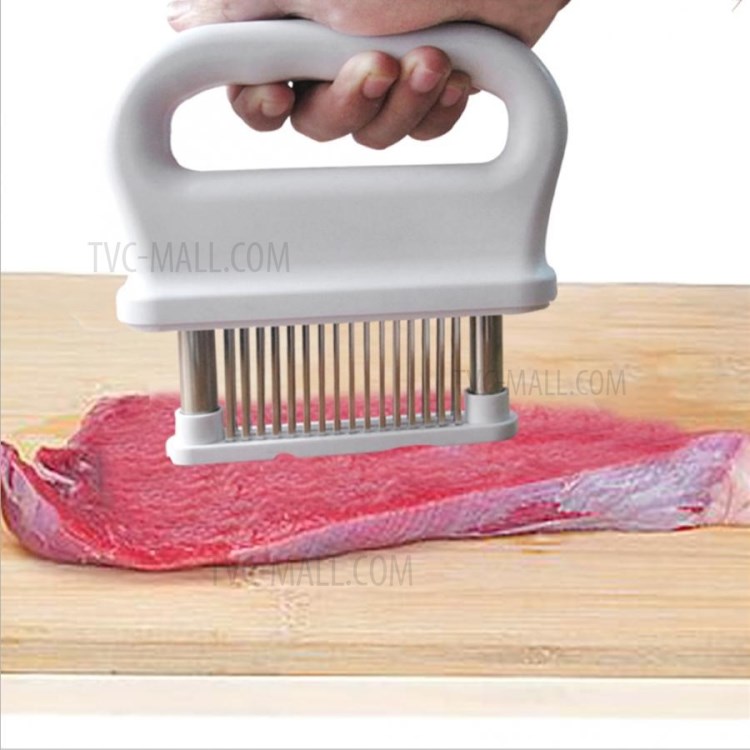 48-Pin Stainless Steel Loose Meat Needle Steak Needle Meat Tenderizer Tool Kitchen Utensils-2