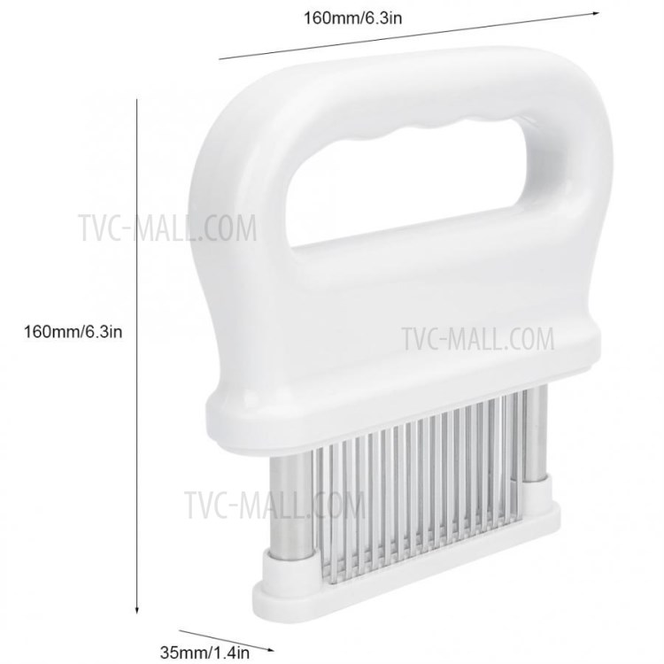 48-Pin Stainless Steel Loose Meat Needle Steak Needle Meat Tenderizer Tool Kitchen Utensils-7