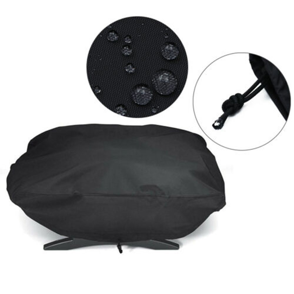 Dustproof Waterproof Oven Cover for Weber 7110 Q1000 Series, Size: 67.1 x 44 x 32cm-5