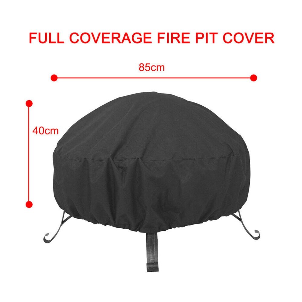 BBQ Cover 210D Waterproof Dustproof Cloth Outdoor Barbecue Stove Cover-5