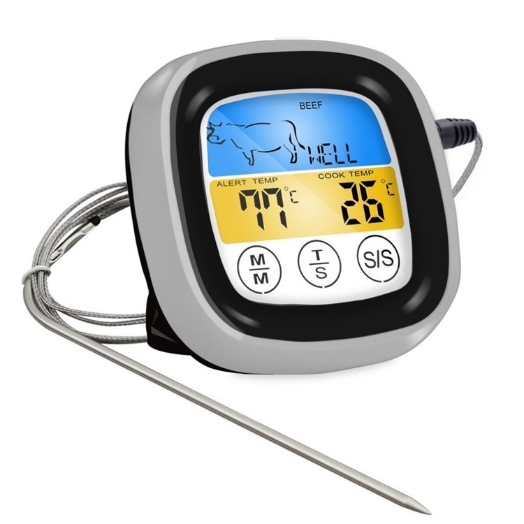 Shopping Kitchen Food Barbecue Timer Digital Touch Thermometer in China