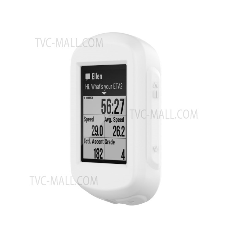 Protector Genérico De Banda Desenhada TPU Endurecido Computador Da Bicicleta Filme Para Edge Garmin 130 - Branco-2