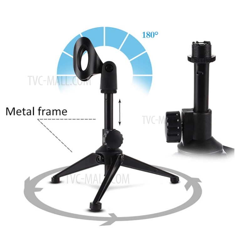 Microphone Tripod Computer Expansion Lifting Table Metal Bracket-7