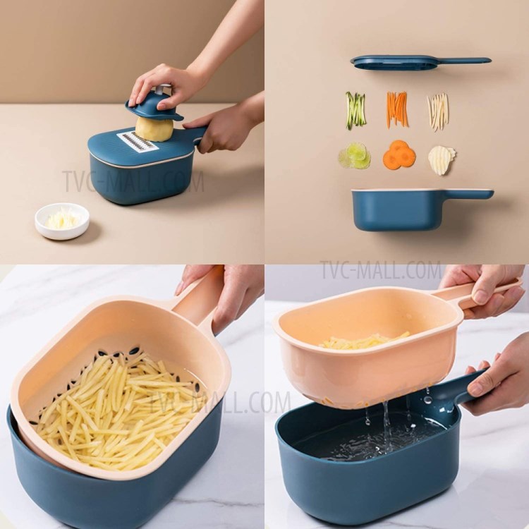 Multi-functional Home Kitchen Vegetable Cutting Peeler-5
