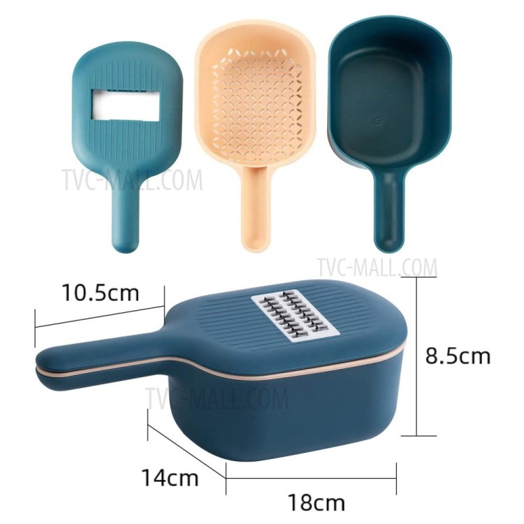 Multi-functional Home Kitchen Vegetable Cutting Peeler-7