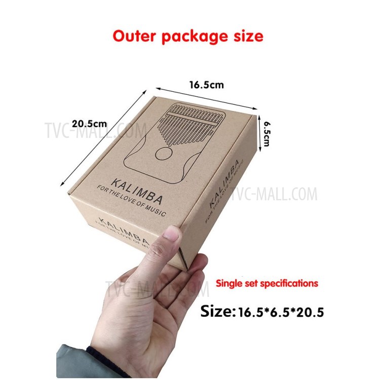 17-key Cartoon Pig Kalimba Finger Mbira Music Instrument-14