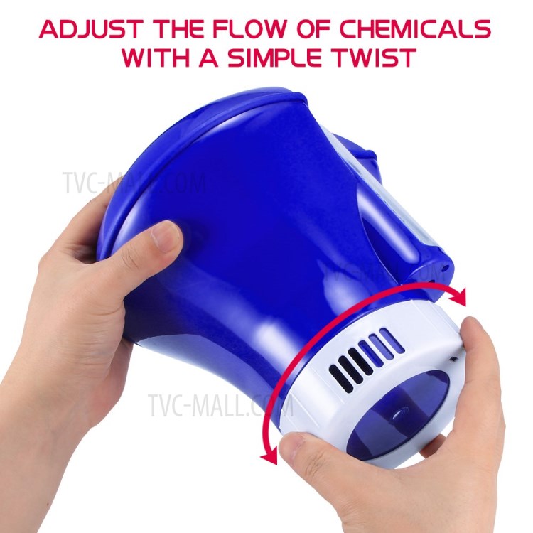 8-inch Automatic Medicine Dispenser Floating Medicine Box with Thermometer Swimming Pool Disinfection-6