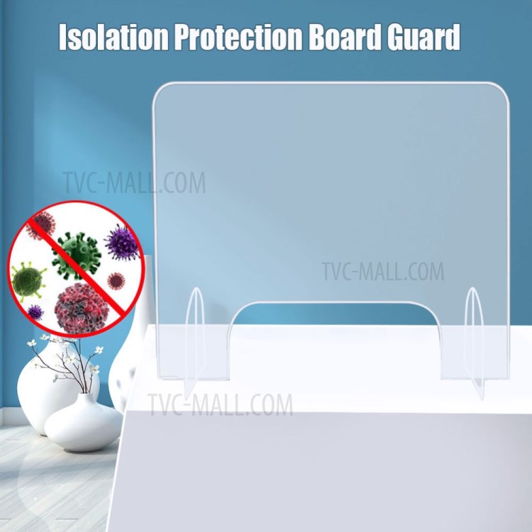 Acrylic Transparent Isolation Board Perspex Sneeze Shield-2