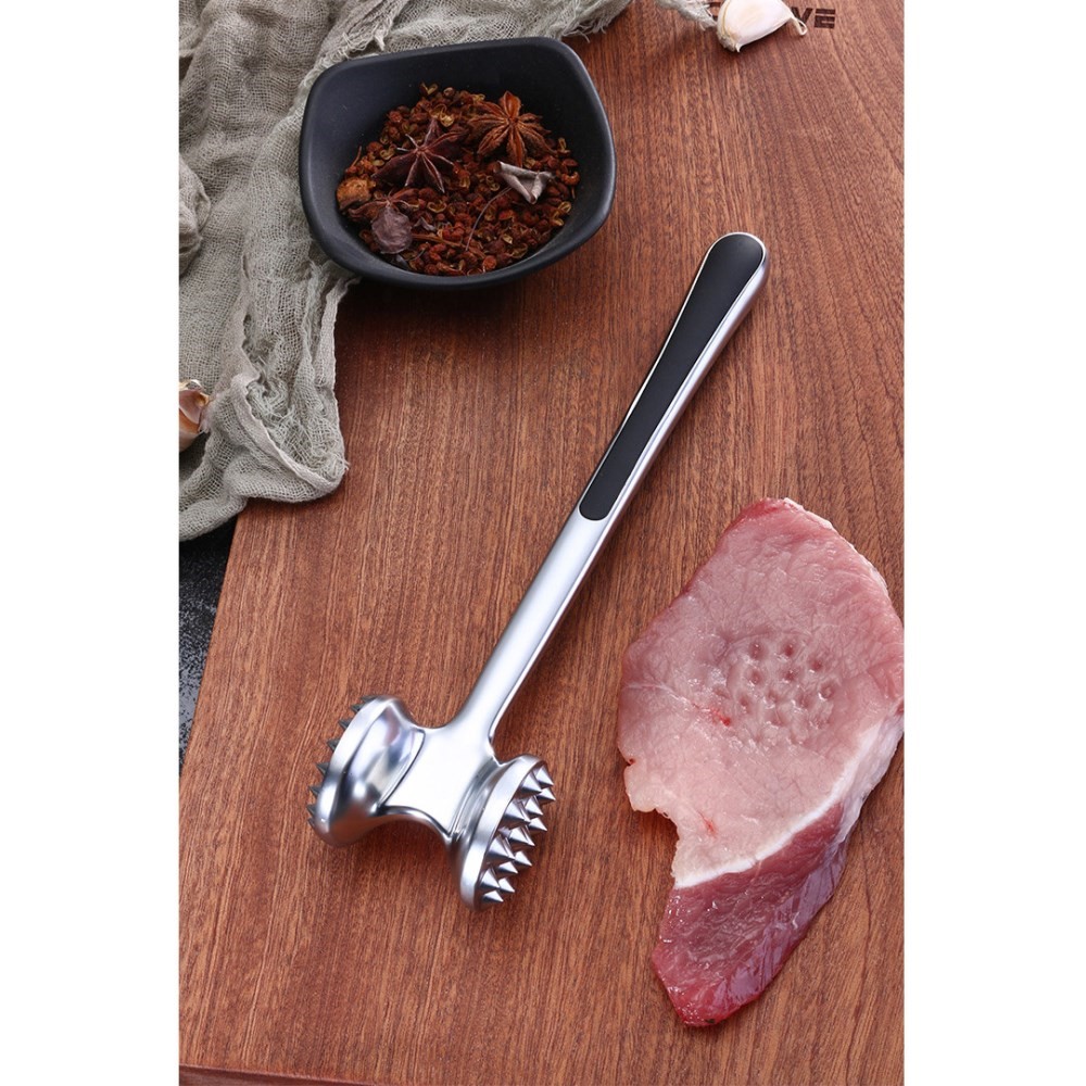Zinc Alloy Pork Chop Kitchen Tool Tender Beef Steak Hammer-3