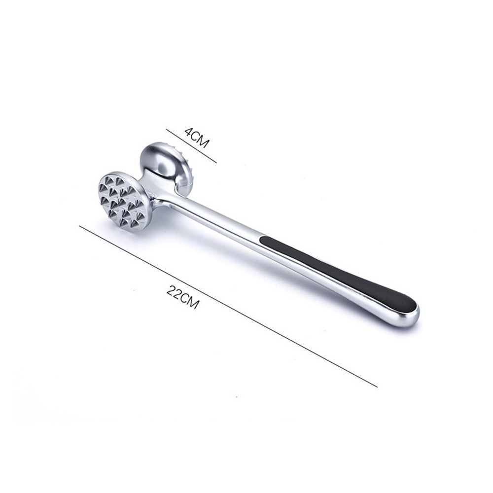 Zinc Alloy Pork Chop Kitchen Tool Tender Beef Steak Hammer-4