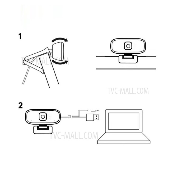 Lecteur Gratuit 2 Mégapixels Objectif 1080P Caméra En Direct USB-7