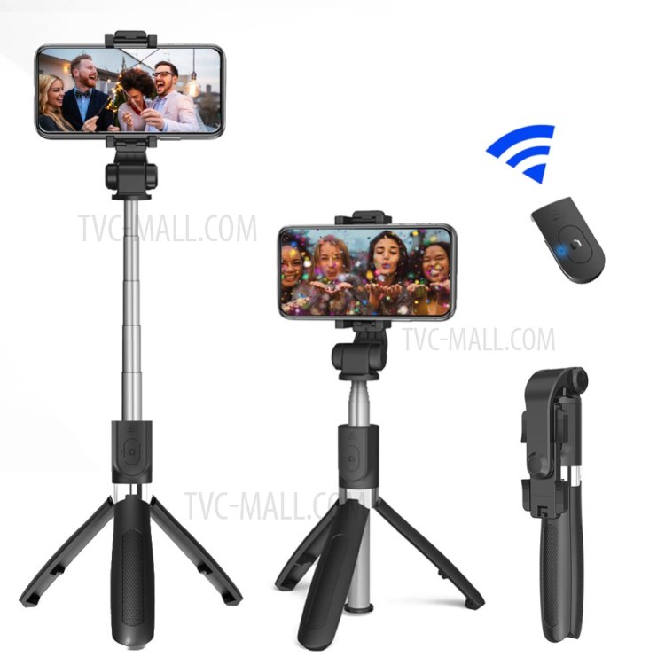 L01s Mini Wireless Bluetooth Self Timer with Remote Control Tripod Live Broadcasting Bracket