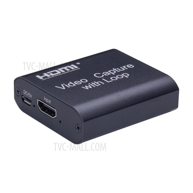 4K HD HDMI Para USB3.0 Caixa Unidade Aquisição Livre Cartão De Aquisição HDMI-1