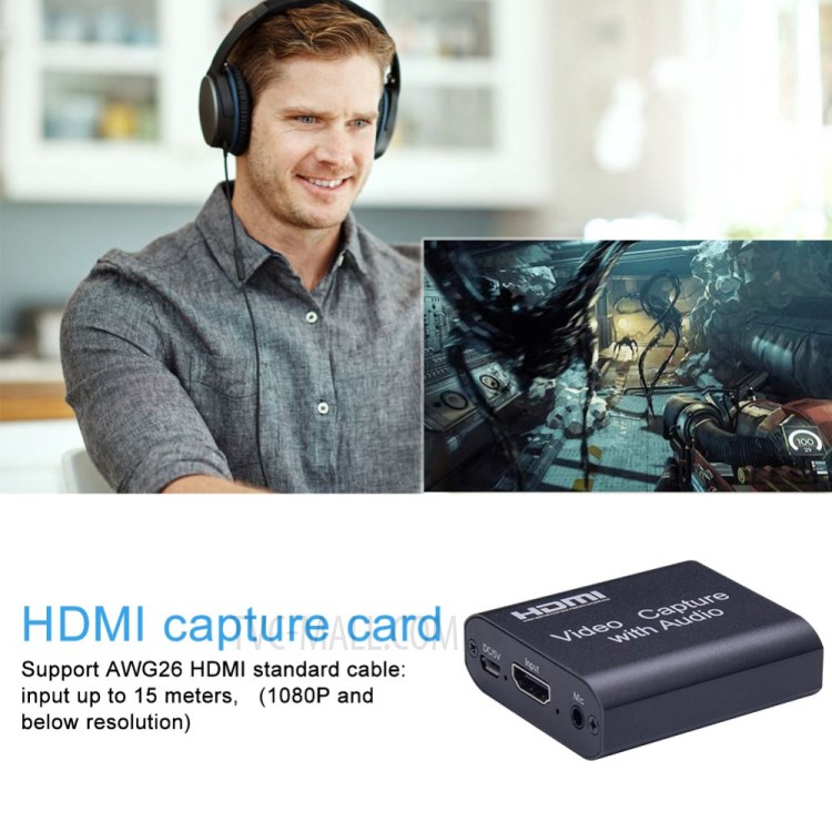 4K Acquisition Card HDMI HD Video USB External Switch Game PS4 Online Course Equipment-9